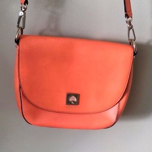 Kate Spade orange shoulder bag